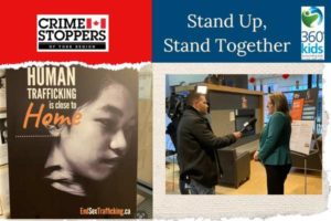 Crime Stoppers of York Region team up with 360kids for anti human trafficking campaign